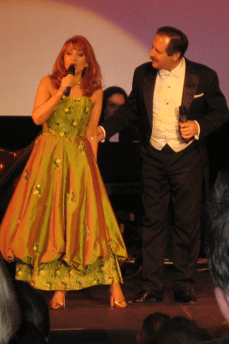 Sukienka na koncert z Atelier Mody Hanny Bieńkowskiej uszyta na miarę dla Krystyny Tyburowskiej